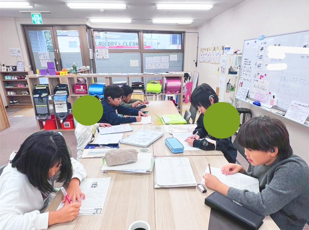 お勉強タイムの様子5