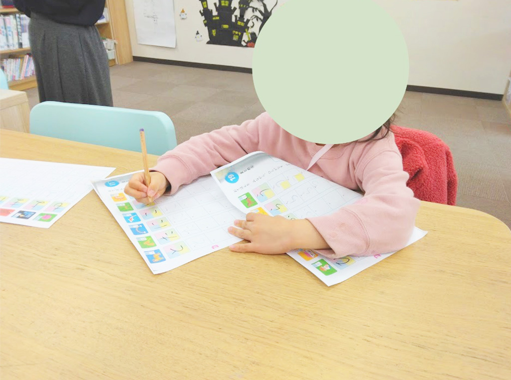 お勉強タイムの様子4