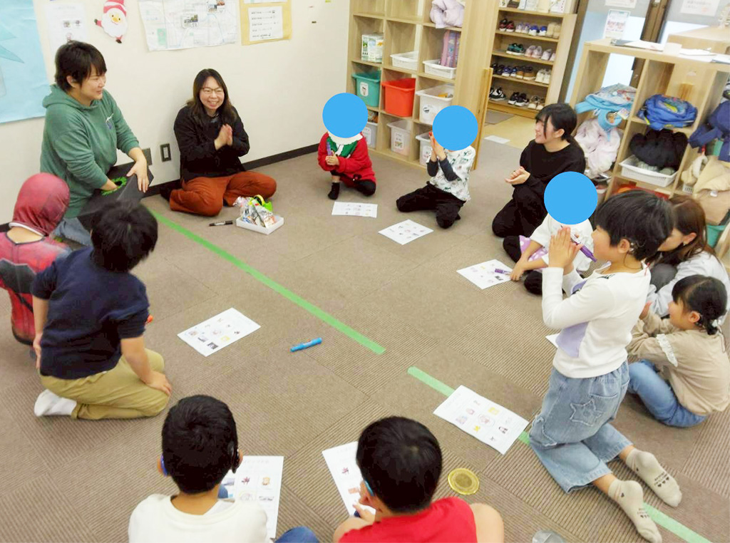 ビンゴ大会の様子
