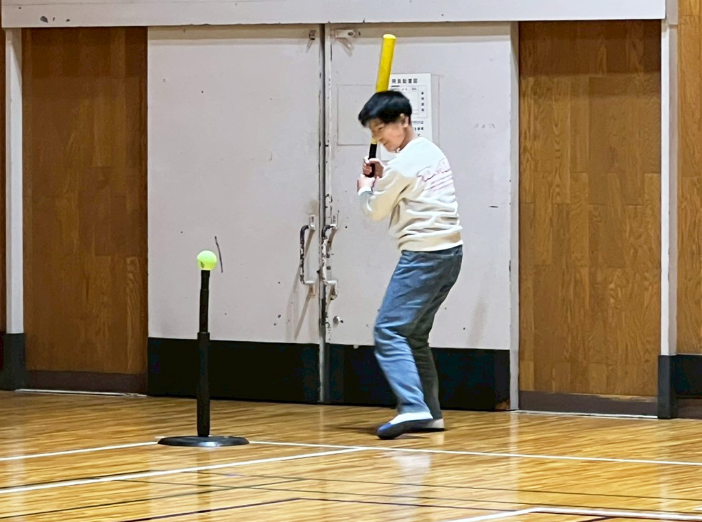 障害者総合体育センターで遊ぶ様子3