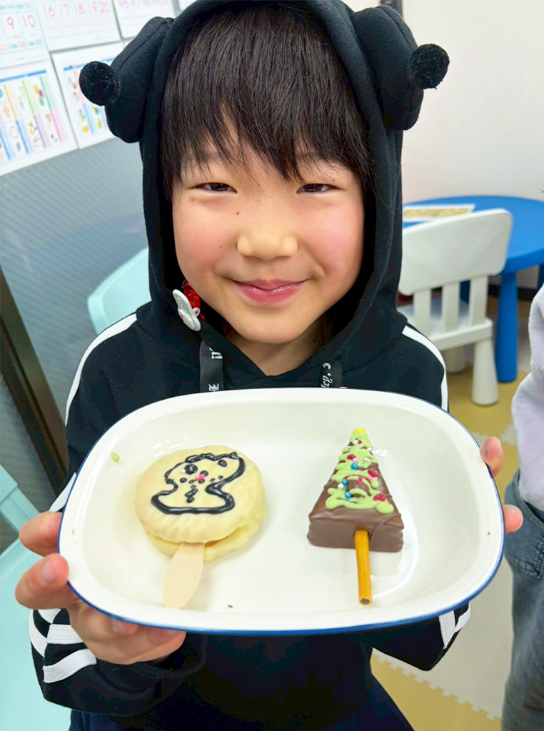 完成したクリスマスケーキ2